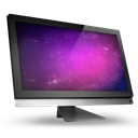 1. Computer Violet Space icon